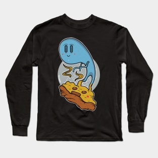 Pizza Ghost Long Sleeve T-Shirt